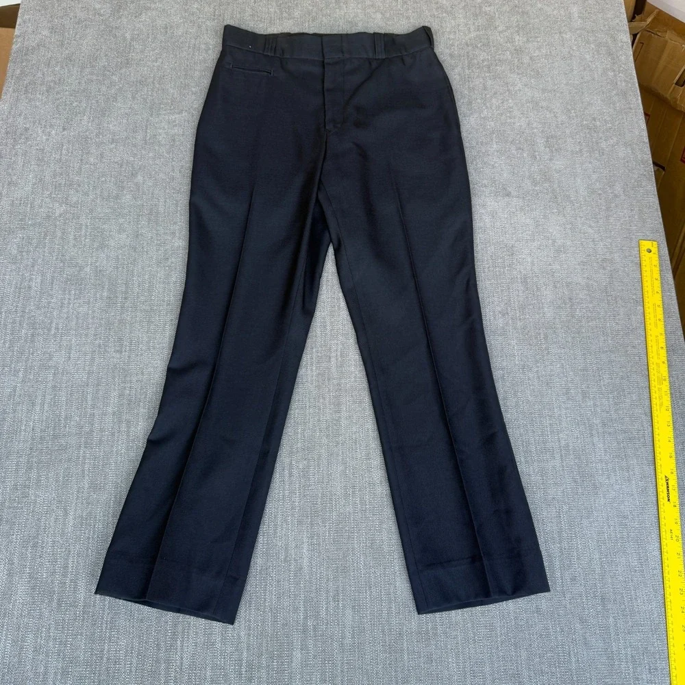 Horace Small Uniform Security Work Police Pants Mens 33 Black Capitol Deluxe